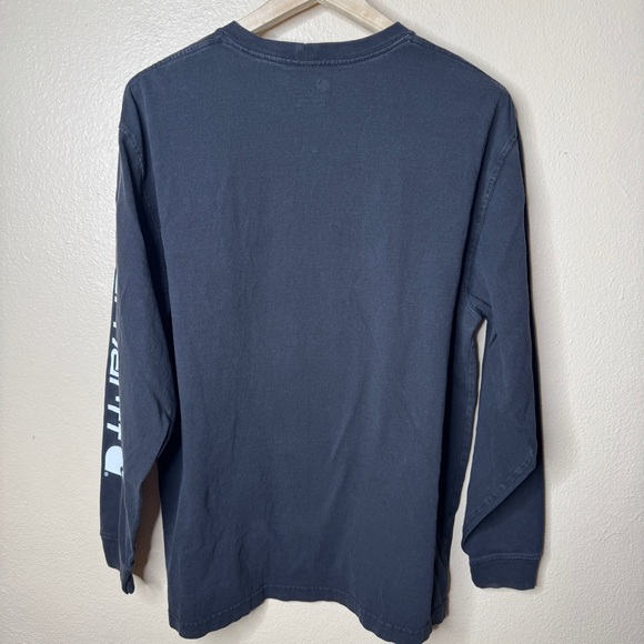 Carhartt Shirt Mens XL Black Long Sleeve Crewneck Original Fit Workwear - Picture 6 of 7